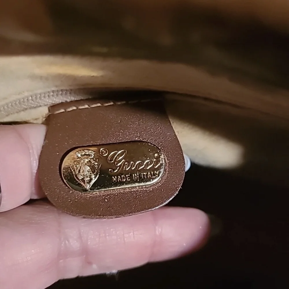 Vintage GG Gucci Brown  Crossbody Bag - Picture 3 of 11